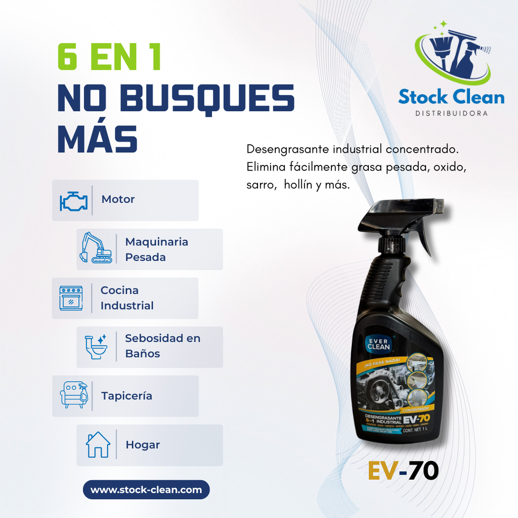 Desengrasante EV-70 (1 Lt)