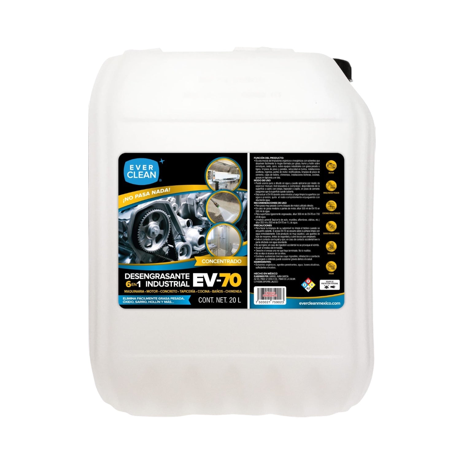 Desengrasante EV-70 (1 Lt)