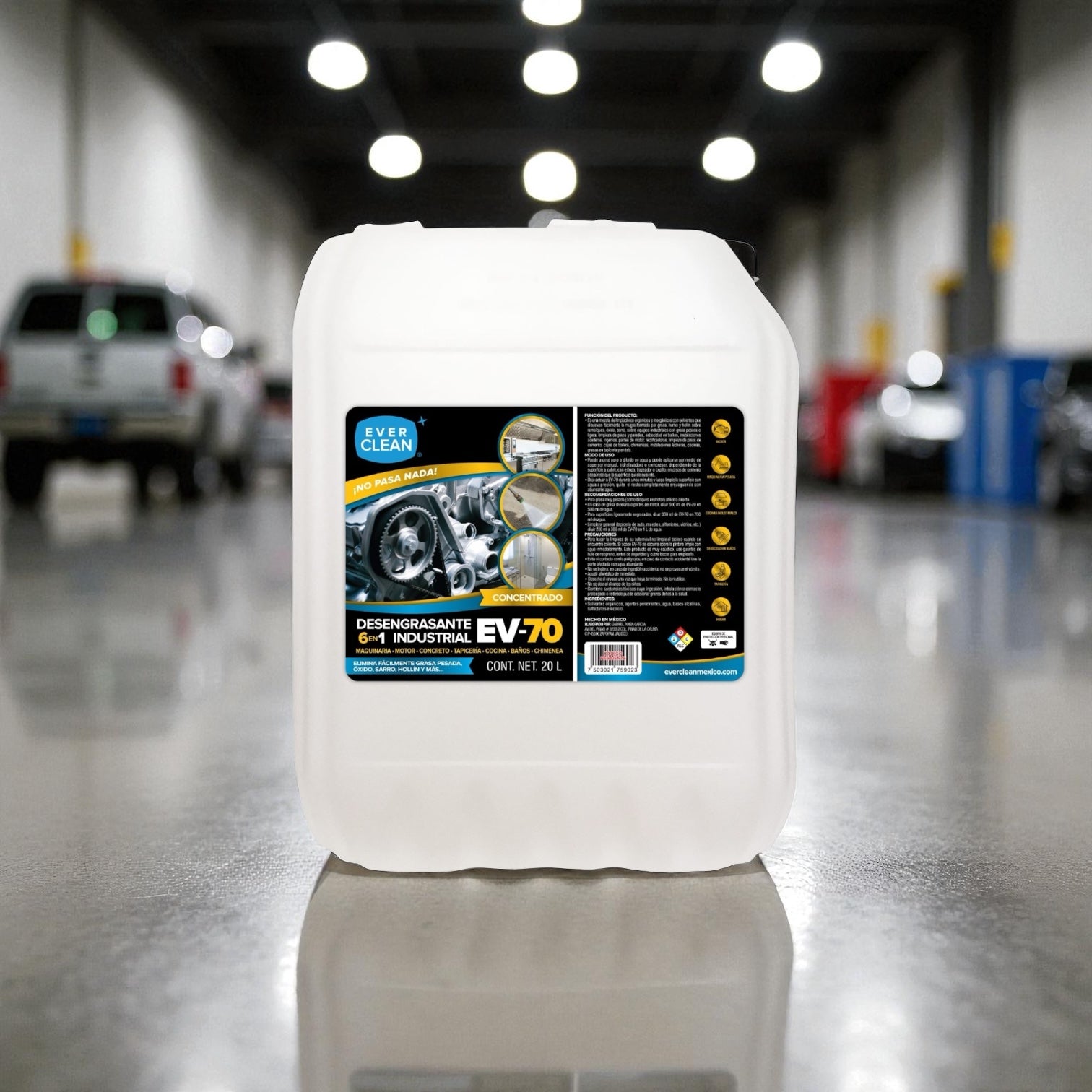 Bidón de Desengrasante EV-70 (20 Litros)