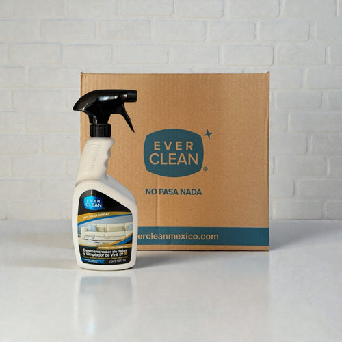 Caja de Desmanchador de Telas y Limpiador de Vinil EV-40 (12 Piezas)