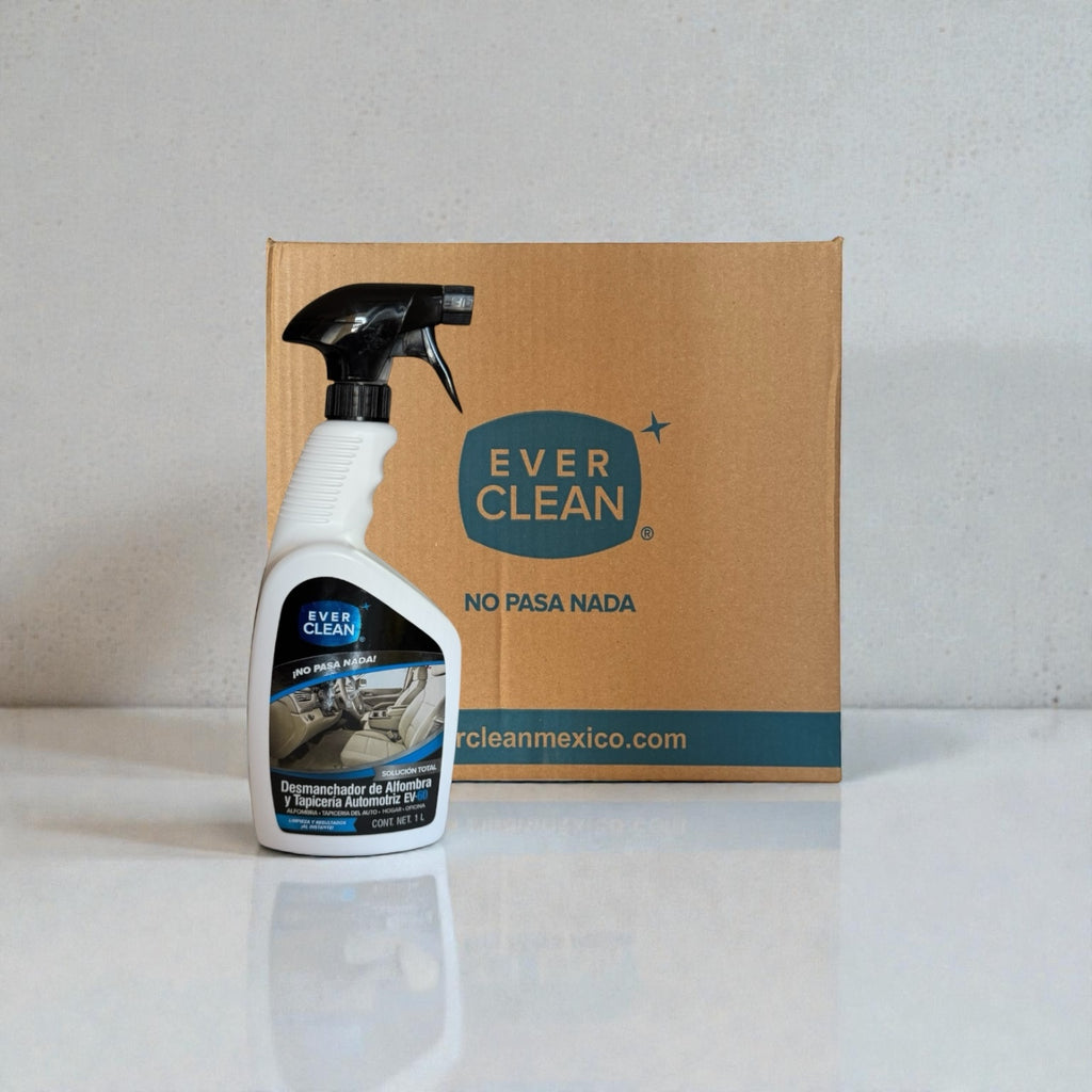 Caja de Desmanchador de Alfombra y Tapicería Automotriz EV-60 (12 Piezas)