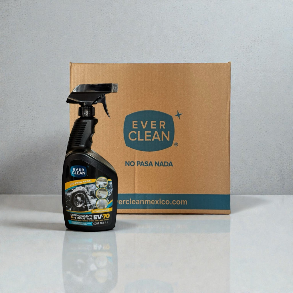Caja de Desengrasante EV-70 (12 Piezas)