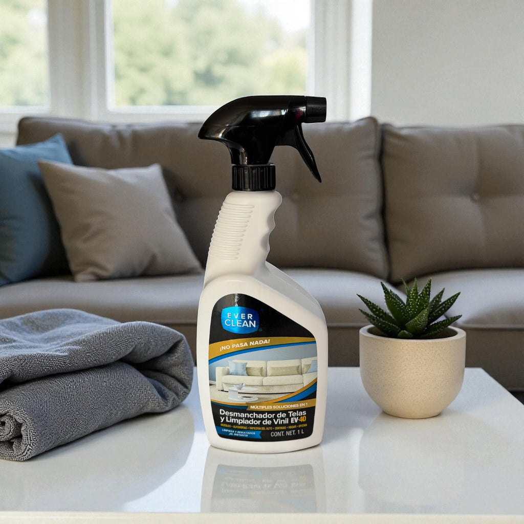 Desmanchador de Telas y Limpiador de Vinil EV-40 (1 Lt)