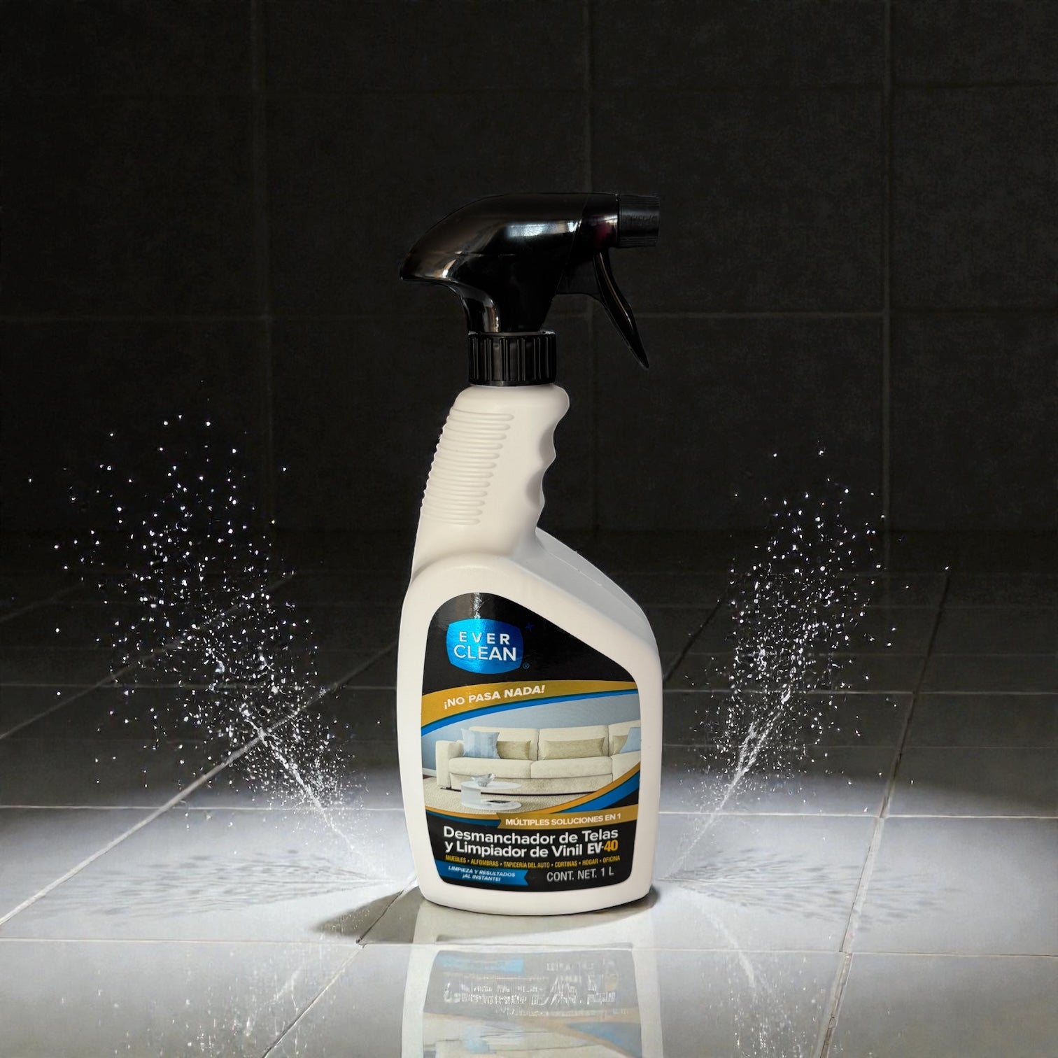 Desmanchador de Telas y Limpiador de Vinil EV-40 (1 Lt)